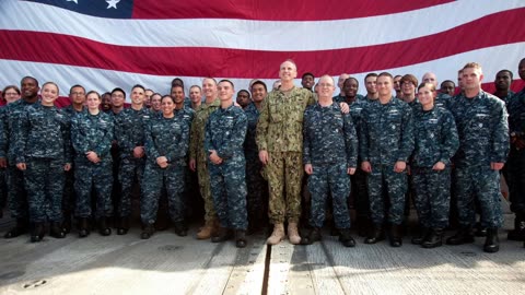 CNO MCPON Spend Thanksgiving with Sailors in 5th Fleet AOR