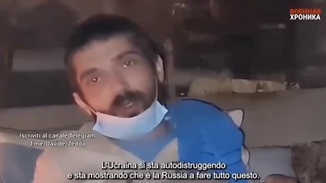 I pazienti dell'ospedale Mariupol parlano dei fake ucraini