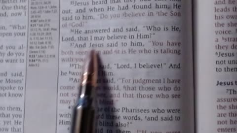 True Vision & True Blindness - John 9:35-41 NKJV - 6-28-2021