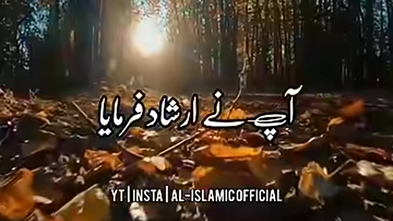 Hamare Huzoor ﷺ Ki 6 khubsurat Hadees | Urdu Status Videos Islamic Status Videos 4k Full Screen