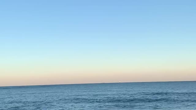 Look at this peaceful sea.