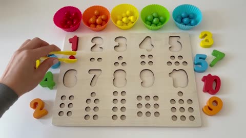 Learn Colors, Numbers _ Counting 1-10 activity _Toddler Learning Videosl Educational Videos For Kids