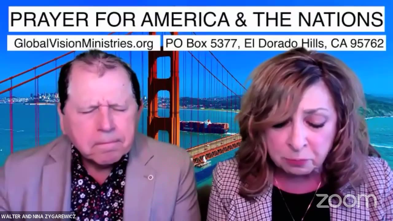 Prayer for America and the Nations with Walter and Nina Zygarewicz