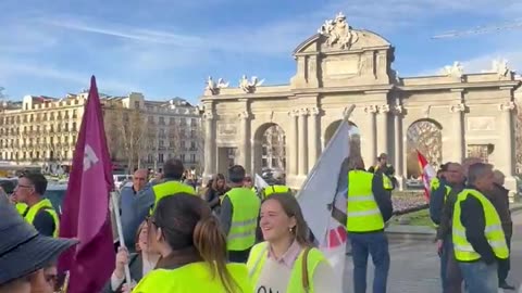 España | Esto está pasando | La Puerta de Alcalá, ahora mismo, FEBRERO 2024