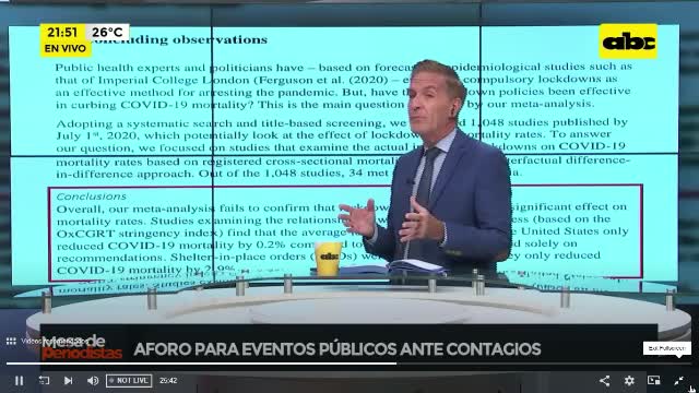 Enrique Vargas Peña entrevista al Ministro de Salud Borba