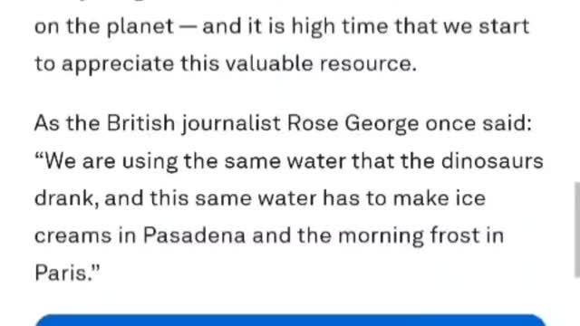 Wastewater and an agenda.
