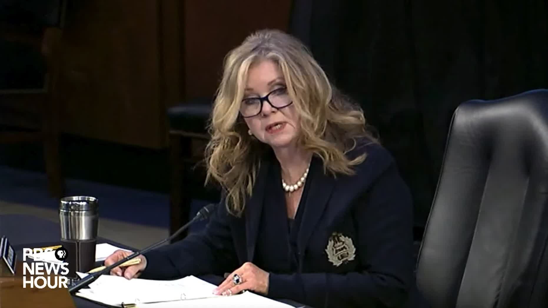 Sen. Marsha Blackburn: "I am certainly going to vote no for Judge Jackson."