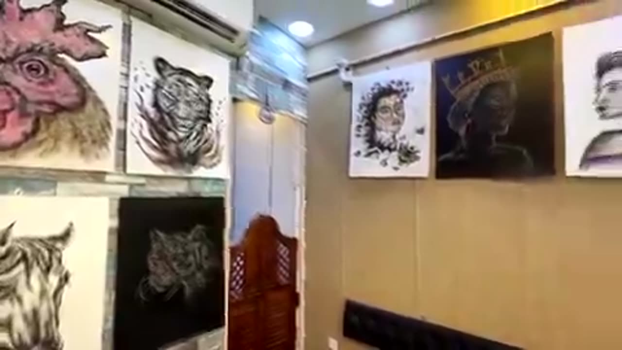 Iraqi hairstylist, envisions showcasing his unique hair art pieces in art gallery someday