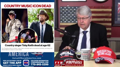 LIVESTREAM - Tuesday 2/6 8:00am ET - Voice of Rural America with BKP