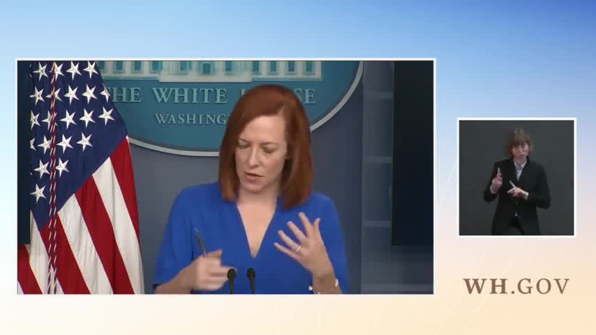 watch Reporter Corner Jen Psaki on COVID Outbreaks at the Border