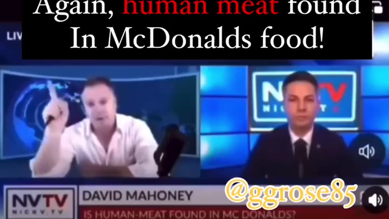 Human Meat In McDonald's Food