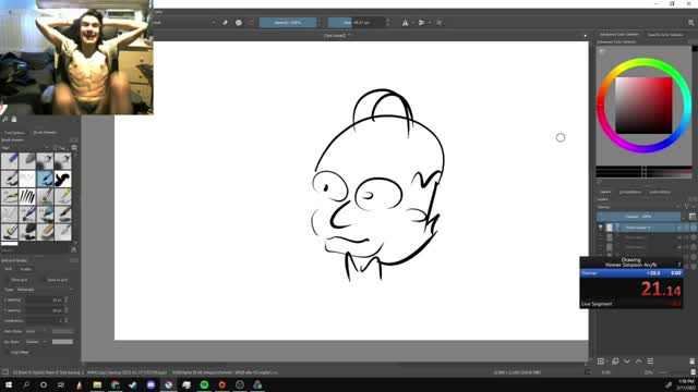 SPEEDRUN: DRAW HOMER ANY%