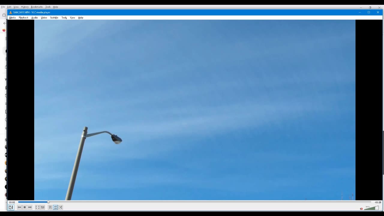 Moving lines in the sky