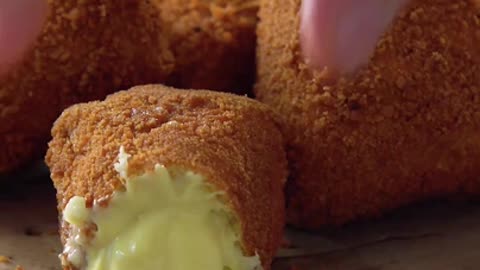 Croquette de camembert (video) recipe