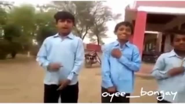 A beautiful village student video