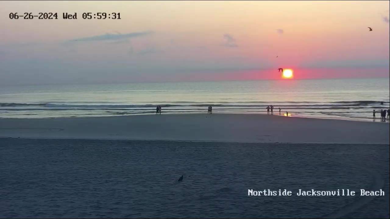 Jacksonville Beach Sunrise 26/06/2024