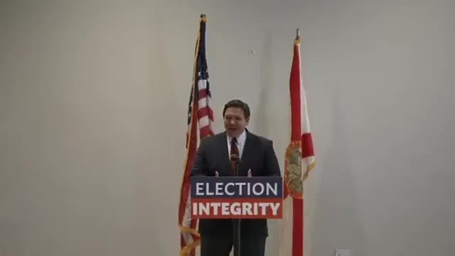 Florida Governor Ron DeSantis calls Biden Admin the "Brandon Administration” during live speech