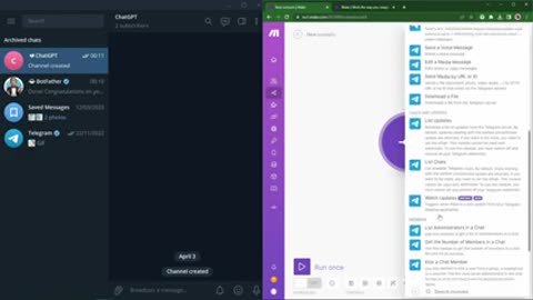 How to connect chat gpt to telegram bot