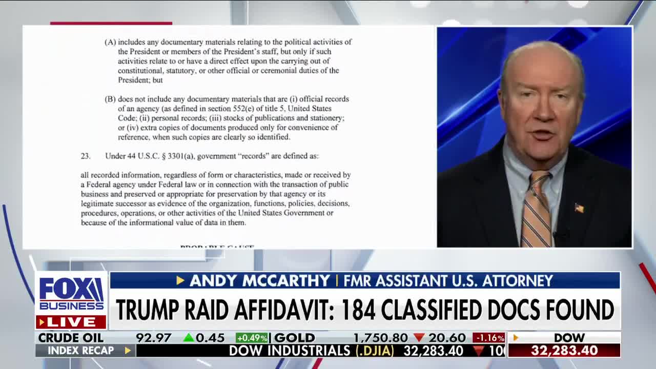 Andy McCarthy on affidavit: Why are they fighting so hard?