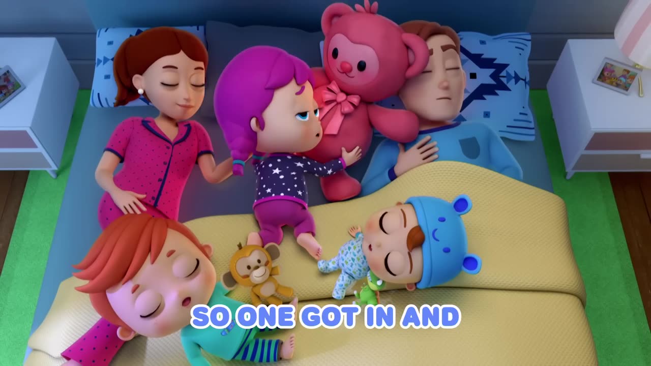 Ten in the Bed ( Family Edition ) | Little Angel Kids Songs & Nursery Rhymes