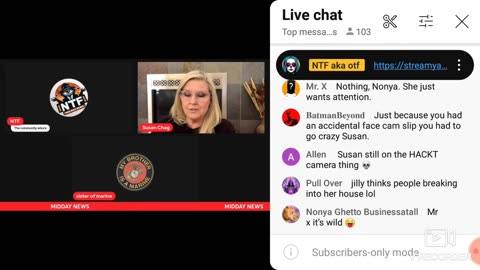 Morning Midday News with Donna aka Ntf/Otf - Bonus Clips of Pred Poacher Community