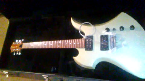 1984 BC RICH MOCKINGBIRD. FRET WORK ON 1 OF MY GUITARS