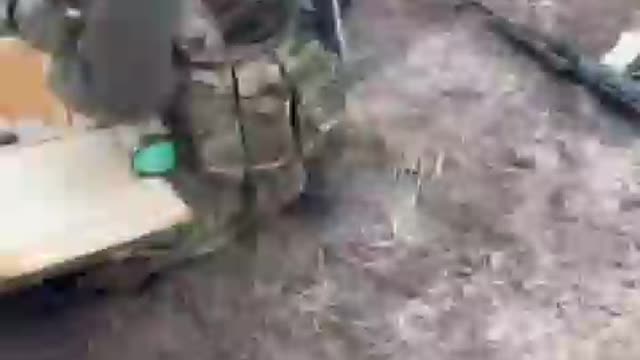Members can be seen with AKS-74 rifle, possible UKROP UAR-15 rifle and 73mm SPG-9M