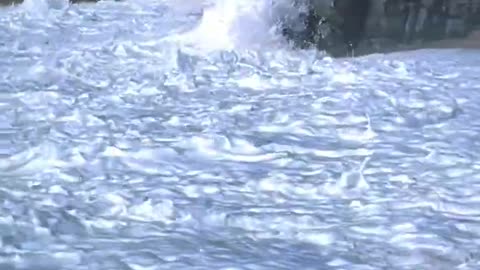 Huge Crashing Waves on California's Coast | Seaside at Big Sur