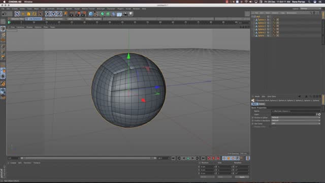 Measure The Size Of The Preliminary Model Of Volleyball.