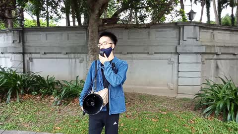 反針宣傳 總統府前 5月1日 勞動節