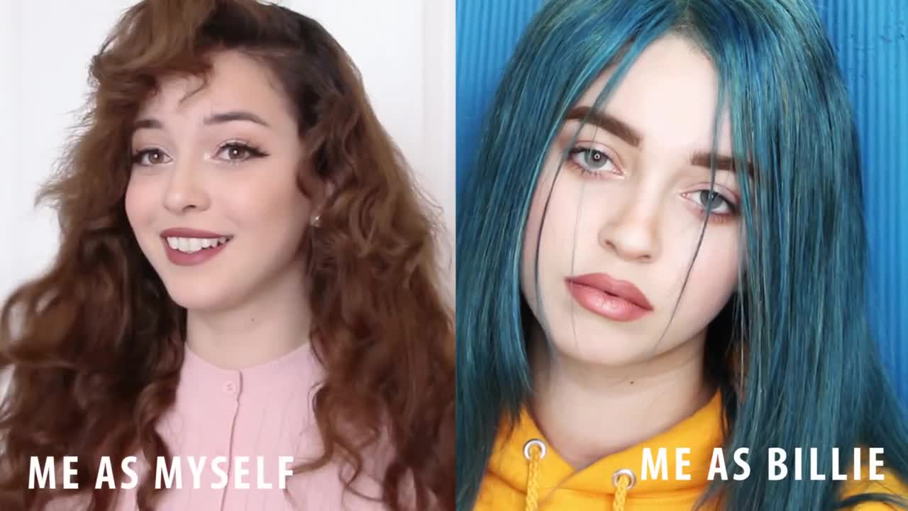 Billie Eilish Transformation Makeup Tutorial