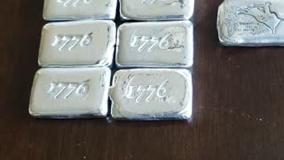 Silver Bars Step 3 polishing