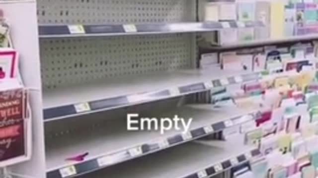 Grocery Stores Empty As Holiday Season Grows Closer In Biden's America