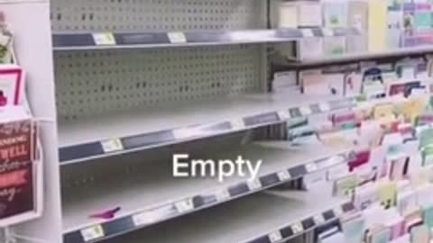Grocery Stores Empty As Holiday Season Grows Closer In Biden's America