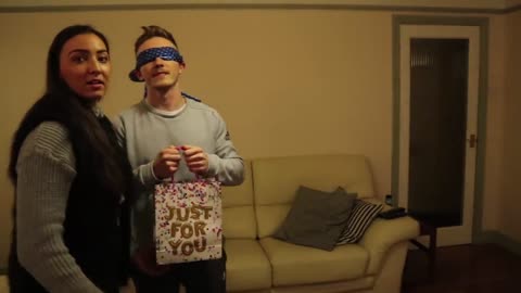 Girlfriend Pranks Boyfriend w/ a Puppy for his BDAY!