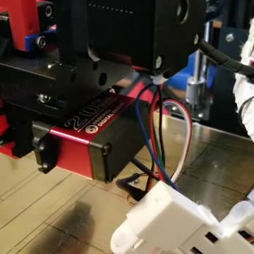 Anet A8 Plus 300x600 back of tool chaning extruder