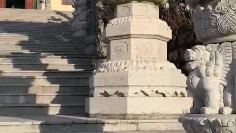Stone carving