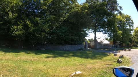 Tavistock Golf course. GoPro filming outside the passenger window. Dartmoor 2022