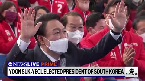 Yoon Seok-yeol wins South Korea's presidential election