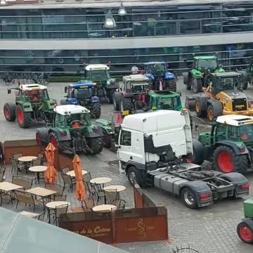 The message is clear, the world can live without politicians, but not without farmers.