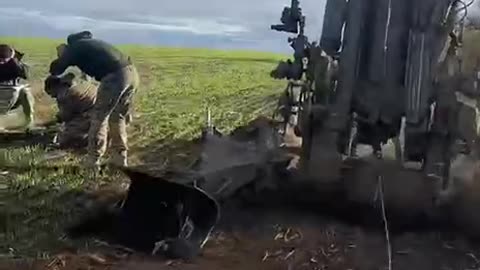 M777 works on the positions of the invaders