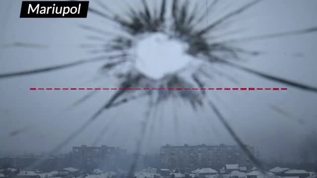 Our colleague Sasha is in Mariupol right now.