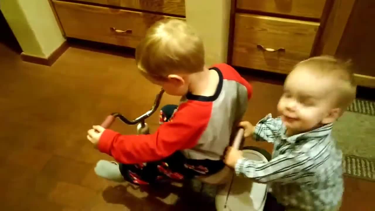 boys helping each other