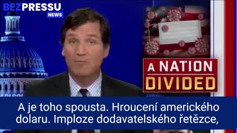 Tucker Carlson, Fox News: Ameriky se zmocnil nikým nevolený pomatený byrokrat Fauci