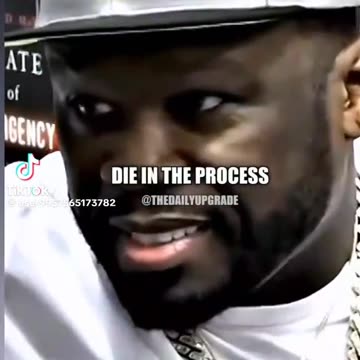 I am going to get rich or dying in the process