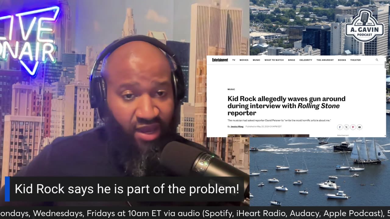 The Arrington Gavin Show "FAMU GIVEN A FAKE CHECK!"
