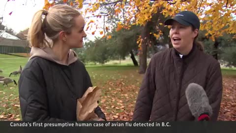 Teen has Canada’s 1st presumptive human avian flu case.