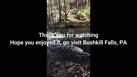 Relax & unwind to the Sounds of Bushkill Falls