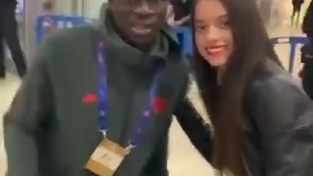 Kanté not afraid of Manchester but afraid of taking pic with fan