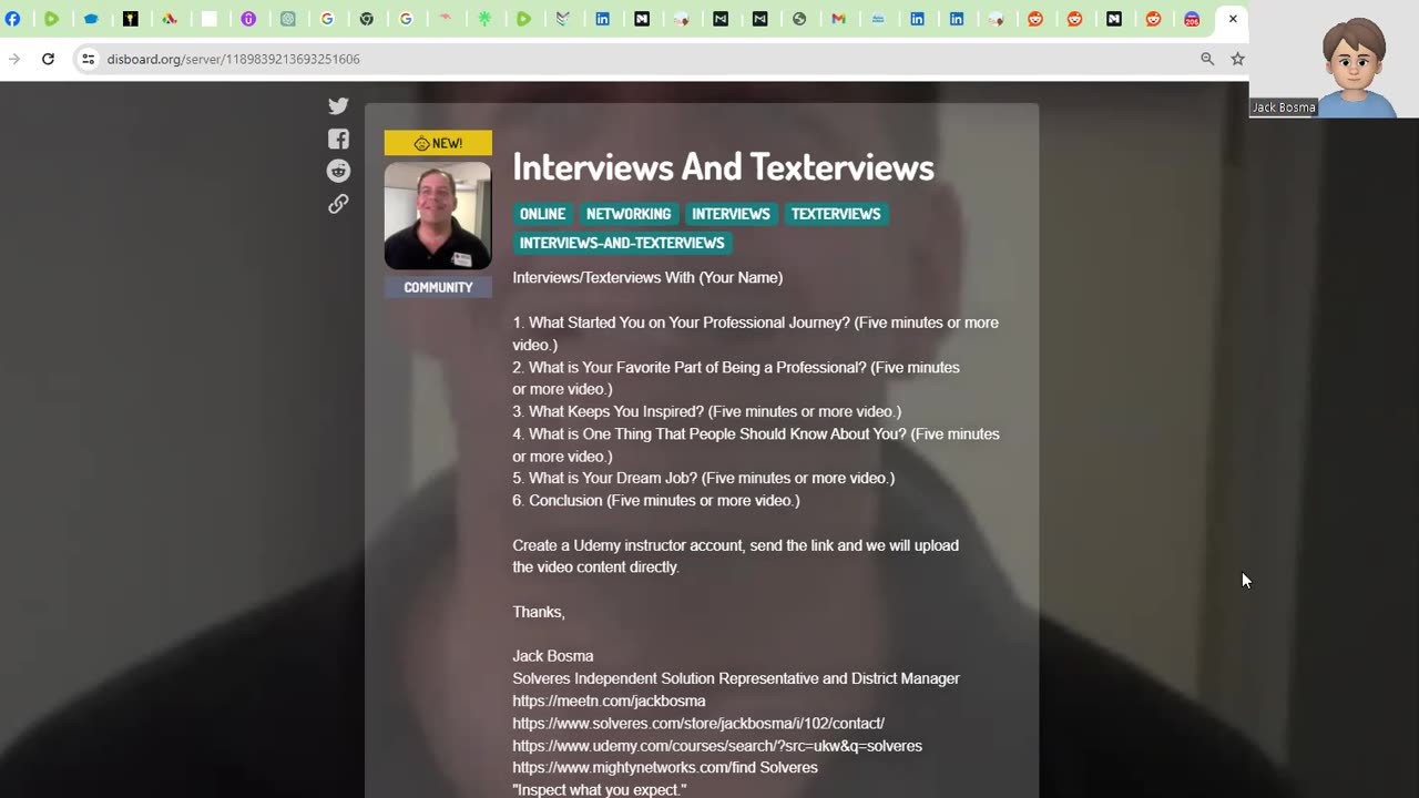 Interviews And Texterviews